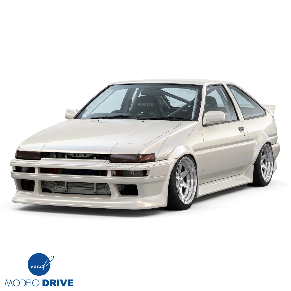 Modify your Toyota Corolla 1984 with our Exterior/Front Bumpers - 13