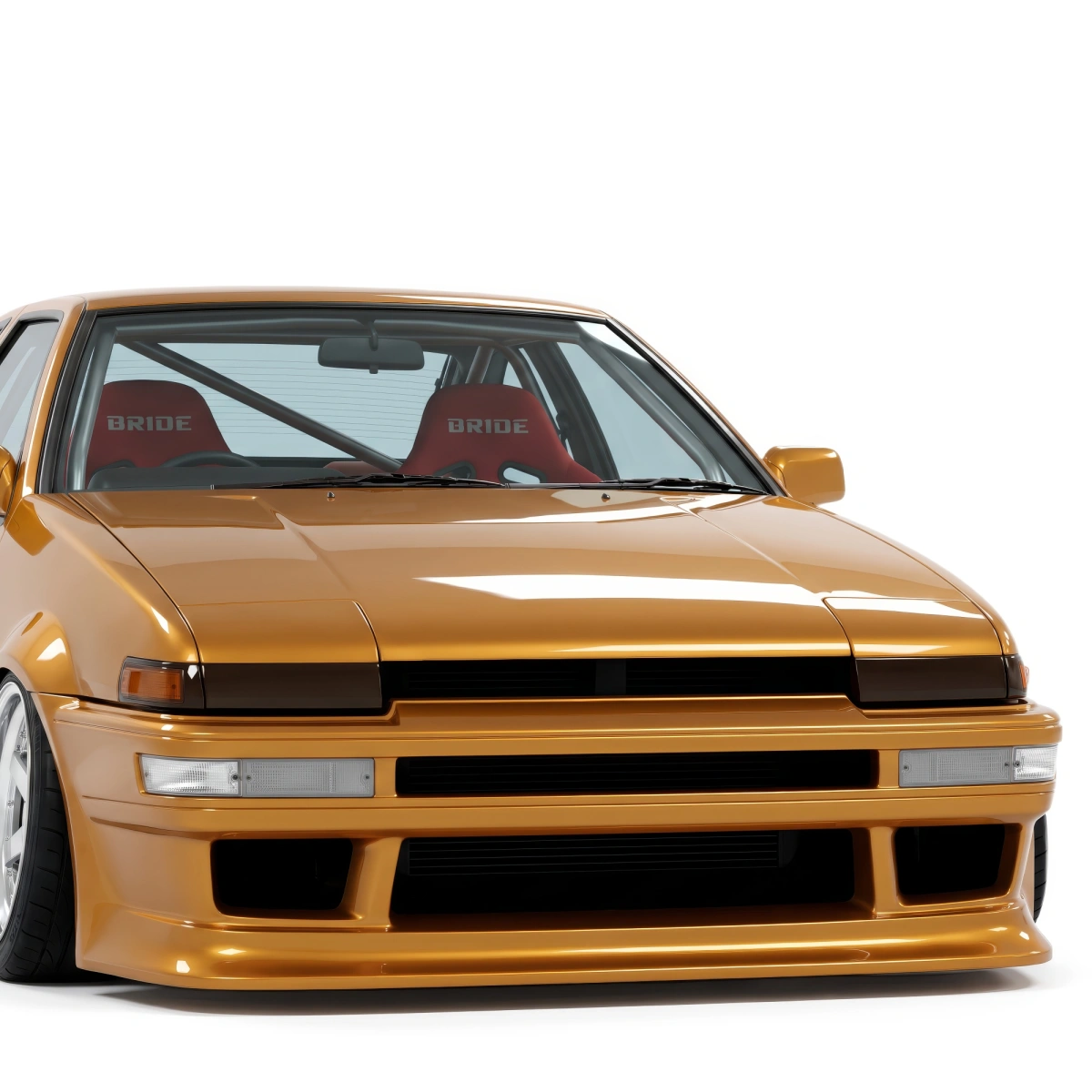 Modify your Toyota Corolla 1984 with our Exterior/Front Bumpers - 17