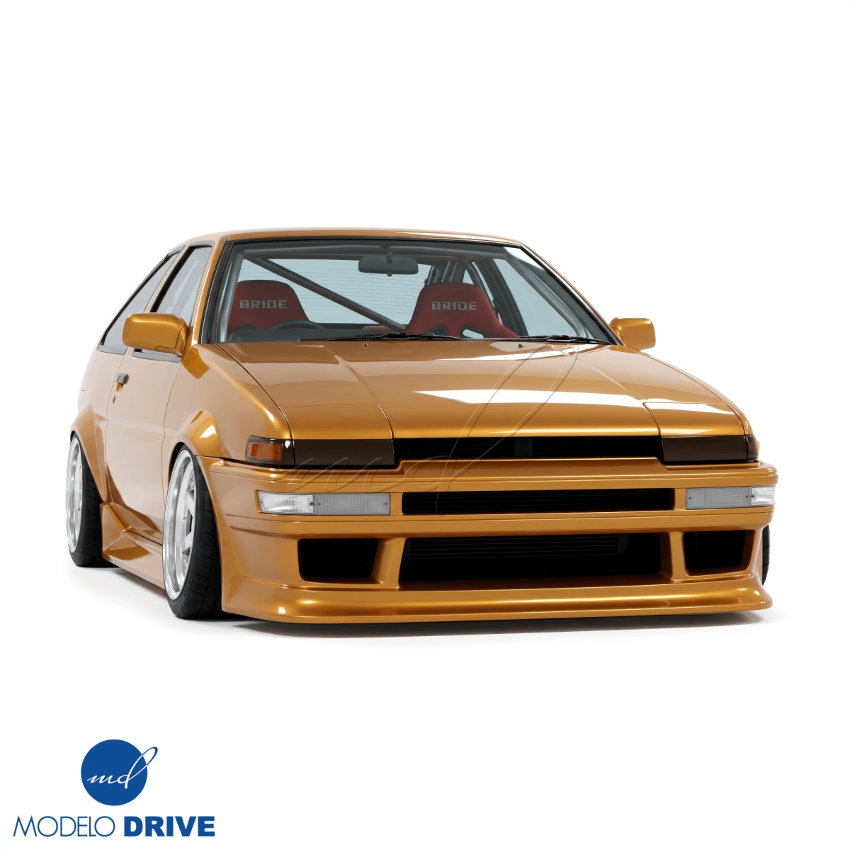 Modify your Toyota Corolla 1984 with our Exterior/Front Bumpers - 18