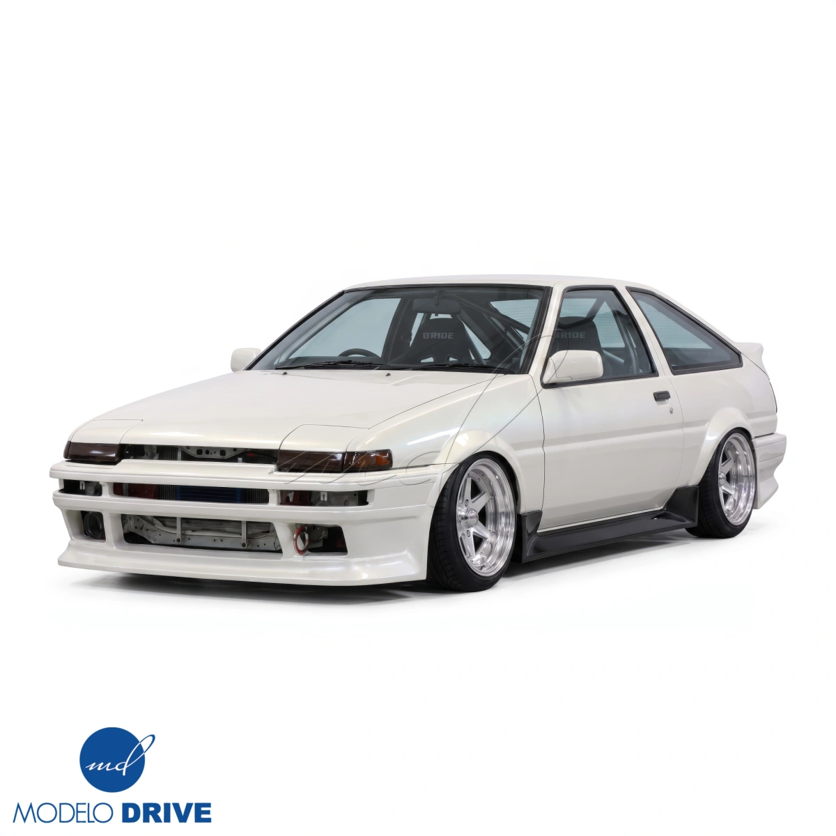 Modify your Toyota Corolla 1984 with our Exterior/Side Skirts - 4