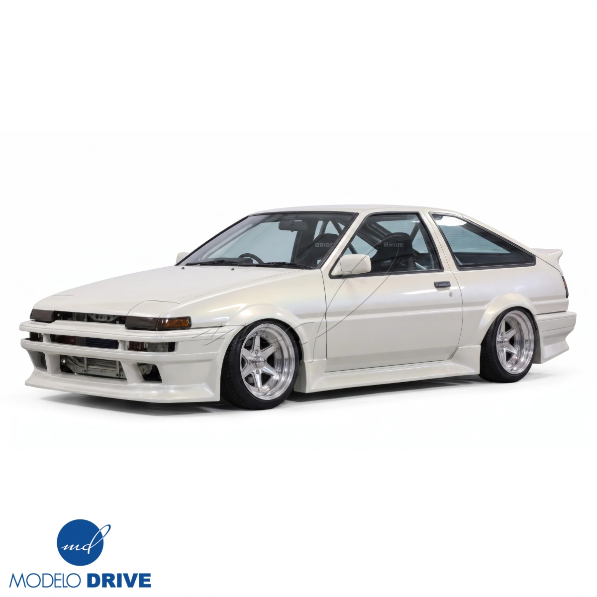 Modify your Toyota Corolla 1984 with our Exterior/Side Skirts - 5