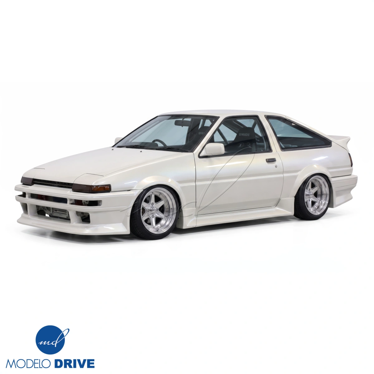 Modify your Toyota Corolla 1984 with our Exterior/Side Skirts - 6