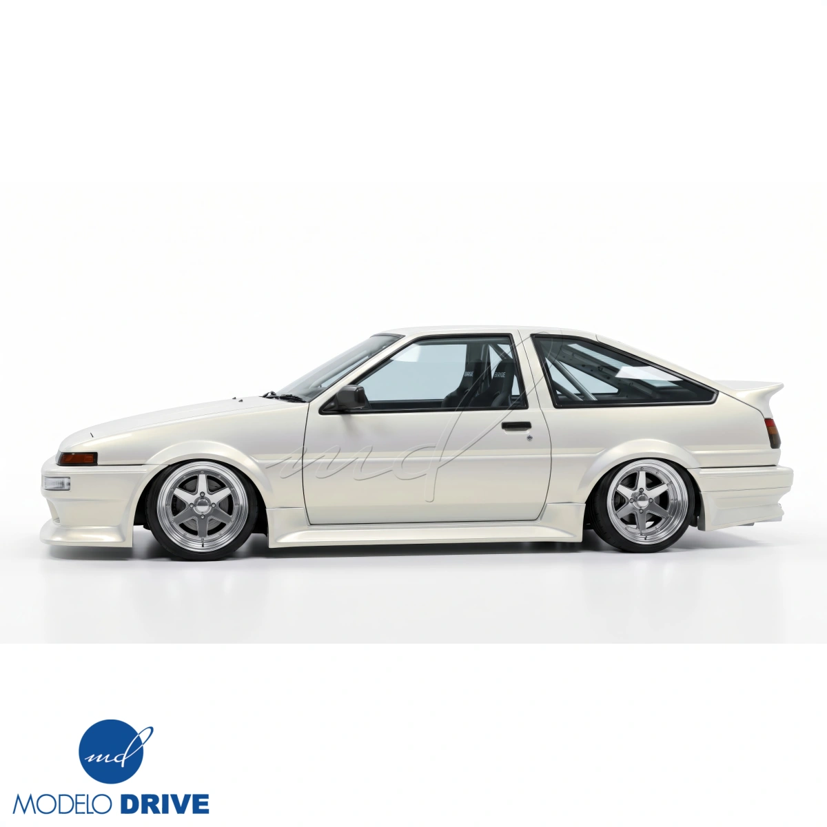 Modify your Toyota Corolla 1984 with our Exterior/Side Skirts - 12