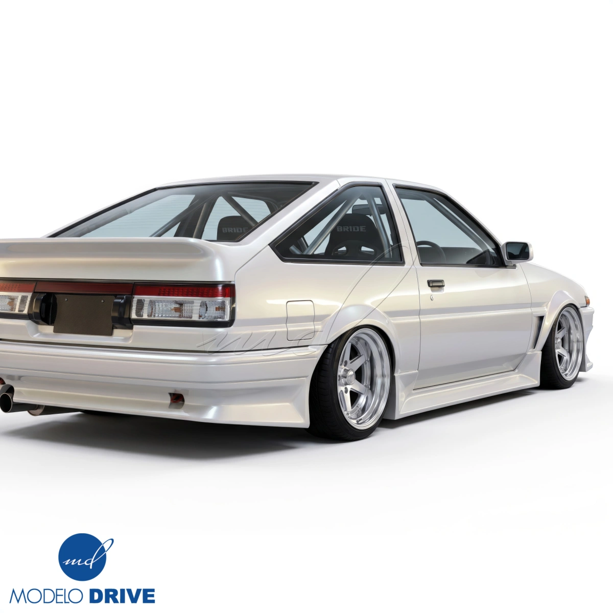 Modify your Toyota Corolla 1984 with our Exterior/Side Skirts - 13