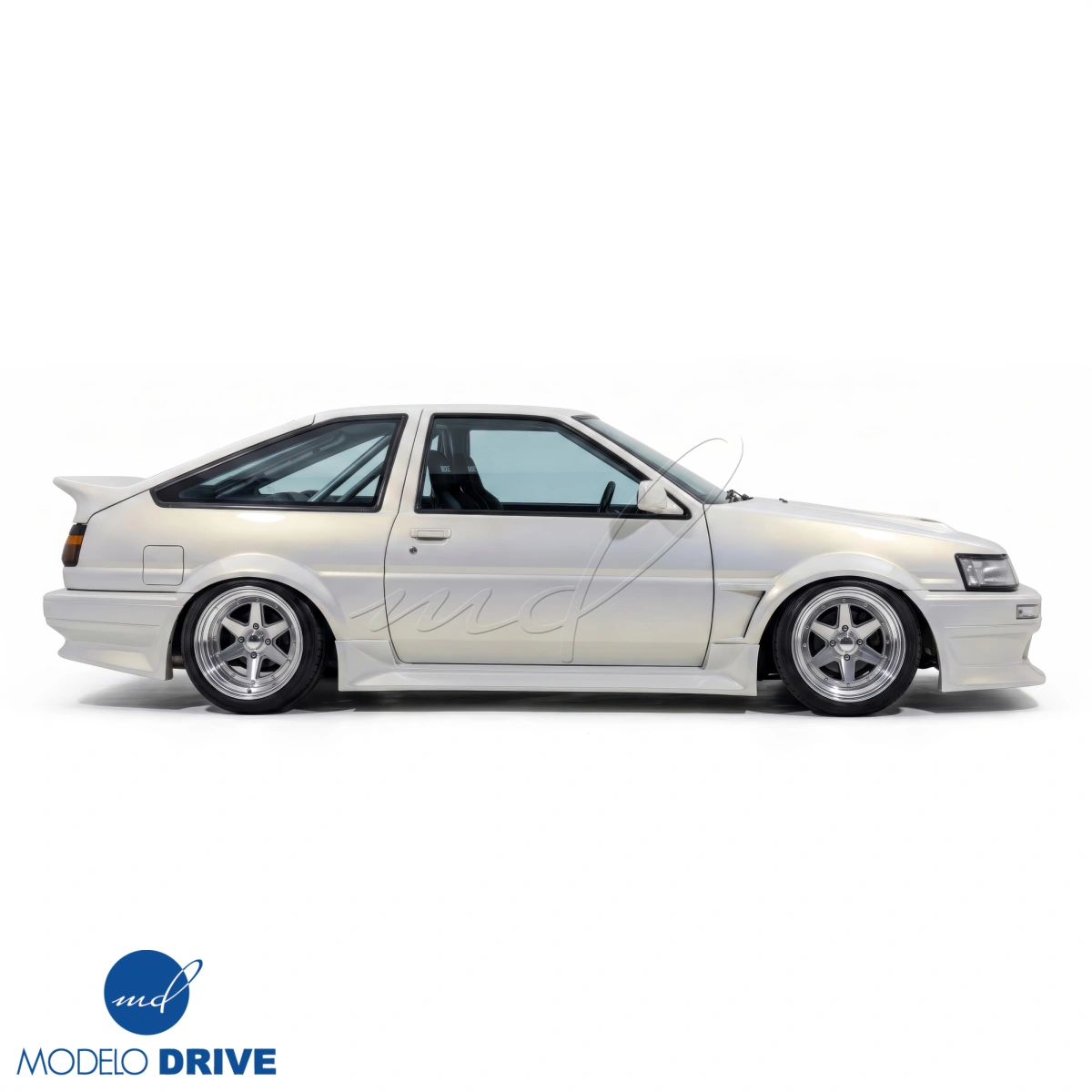 Modify your Toyota Corolla 1984 with our Exterior/Side Skirts - 16