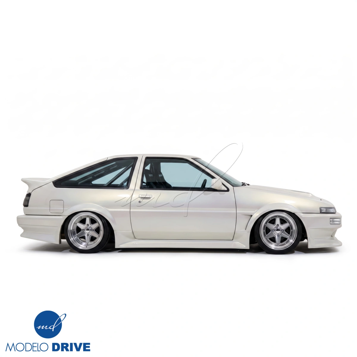 Modify your Toyota Corolla 1984 with our Exterior/Side Skirts - 18
