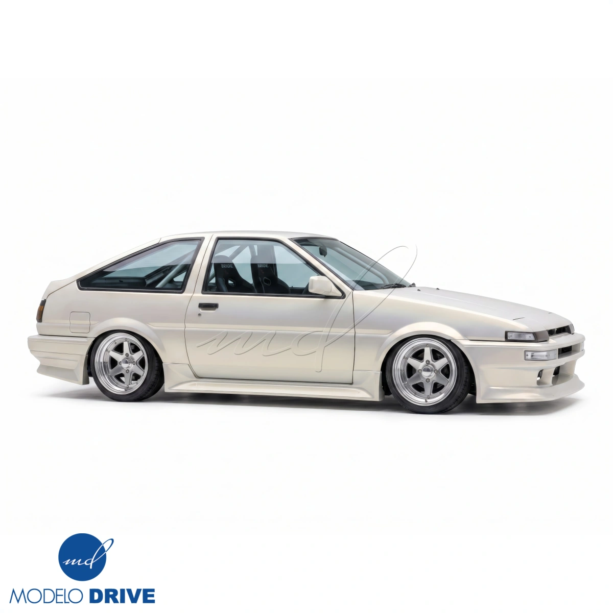 Modify your Toyota Corolla 1984 with our Exterior/Side Skirts - 20