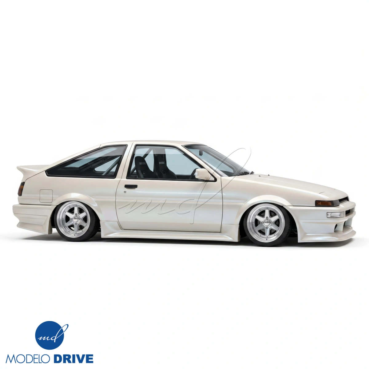 Modify your Toyota Corolla 1984 with our Exterior/Side Skirts - 21