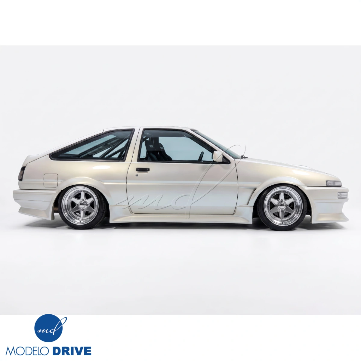 Modify your Toyota Corolla 1984 with our Exterior/Side Skirts - 22