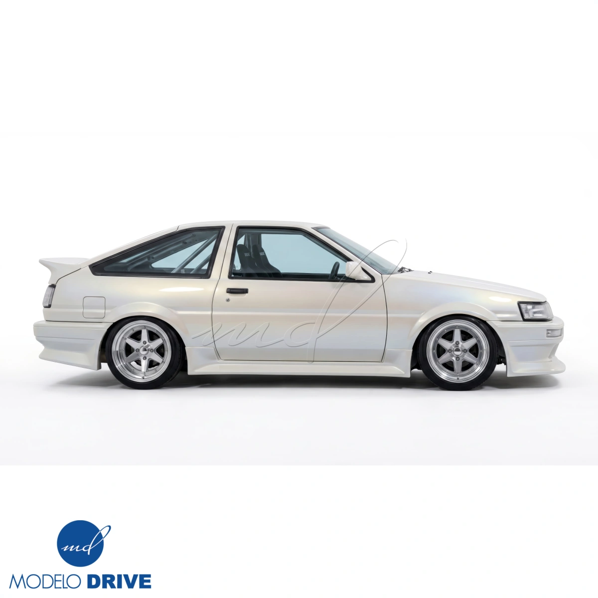 Modify your Toyota Corolla 1984 with our Exterior/Side Skirts - 26