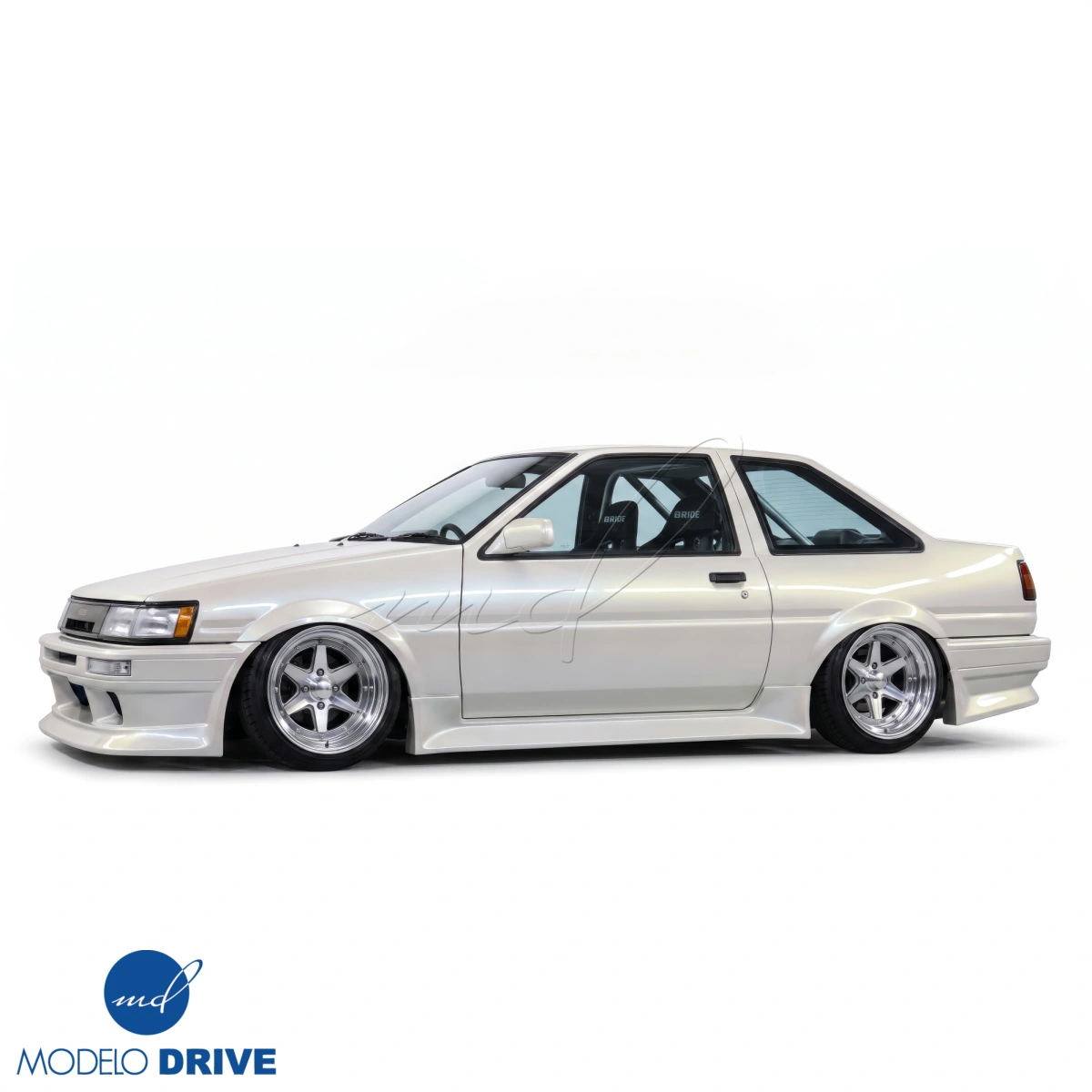 Modify your Toyota Corolla 1984 with our Exterior/Side Skirts - 28