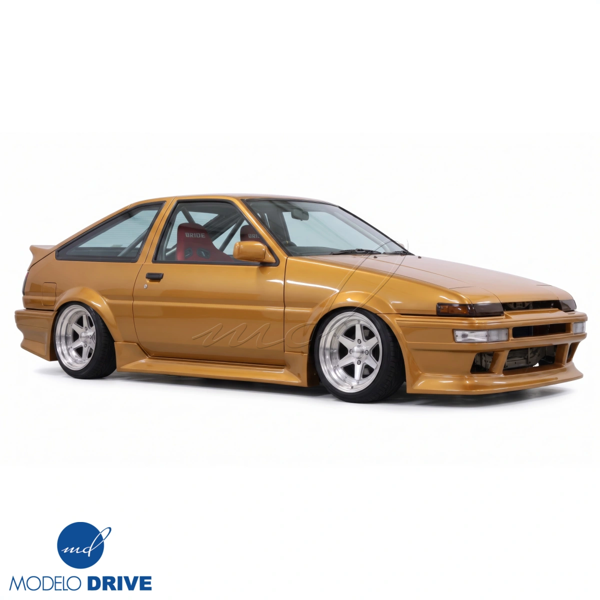 Modify your Toyota Corolla 1984 with our Exterior/Side Skirts - 34