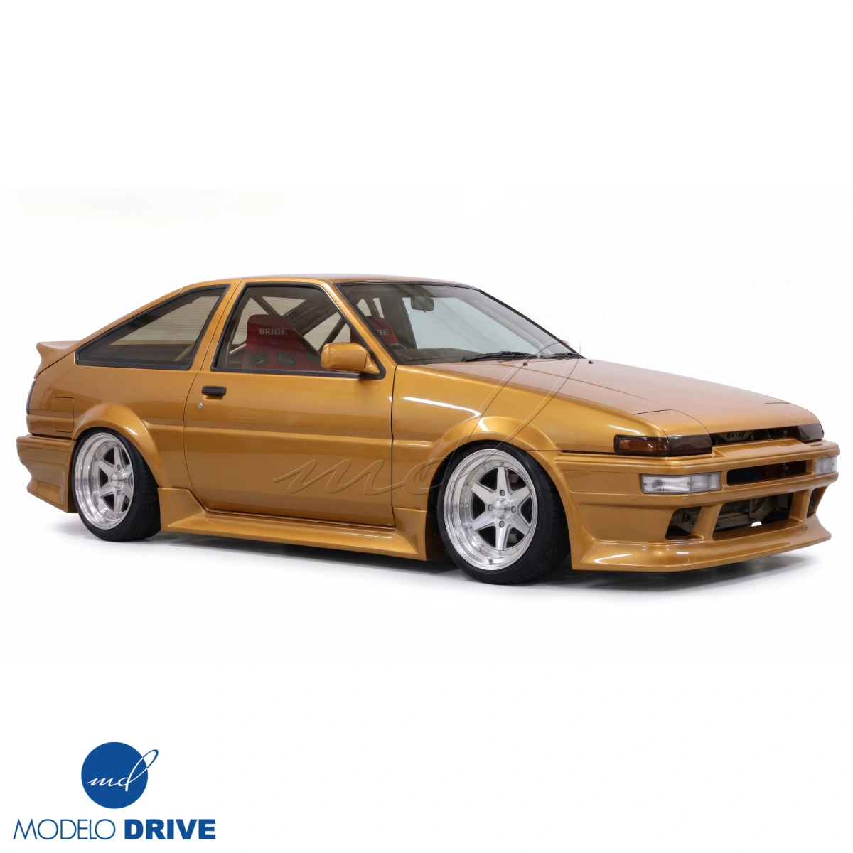 Modify your Toyota Corolla 1984 with our Exterior/Side Skirts - 38
