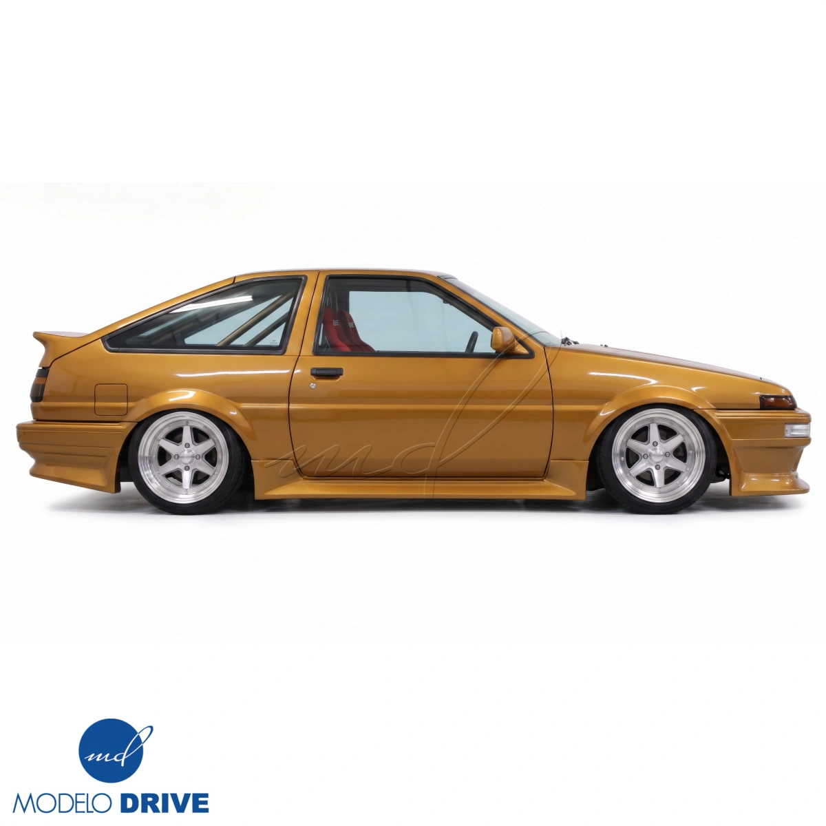 Modify your Toyota Corolla 1984 with our Exterior/Side Skirts - 40