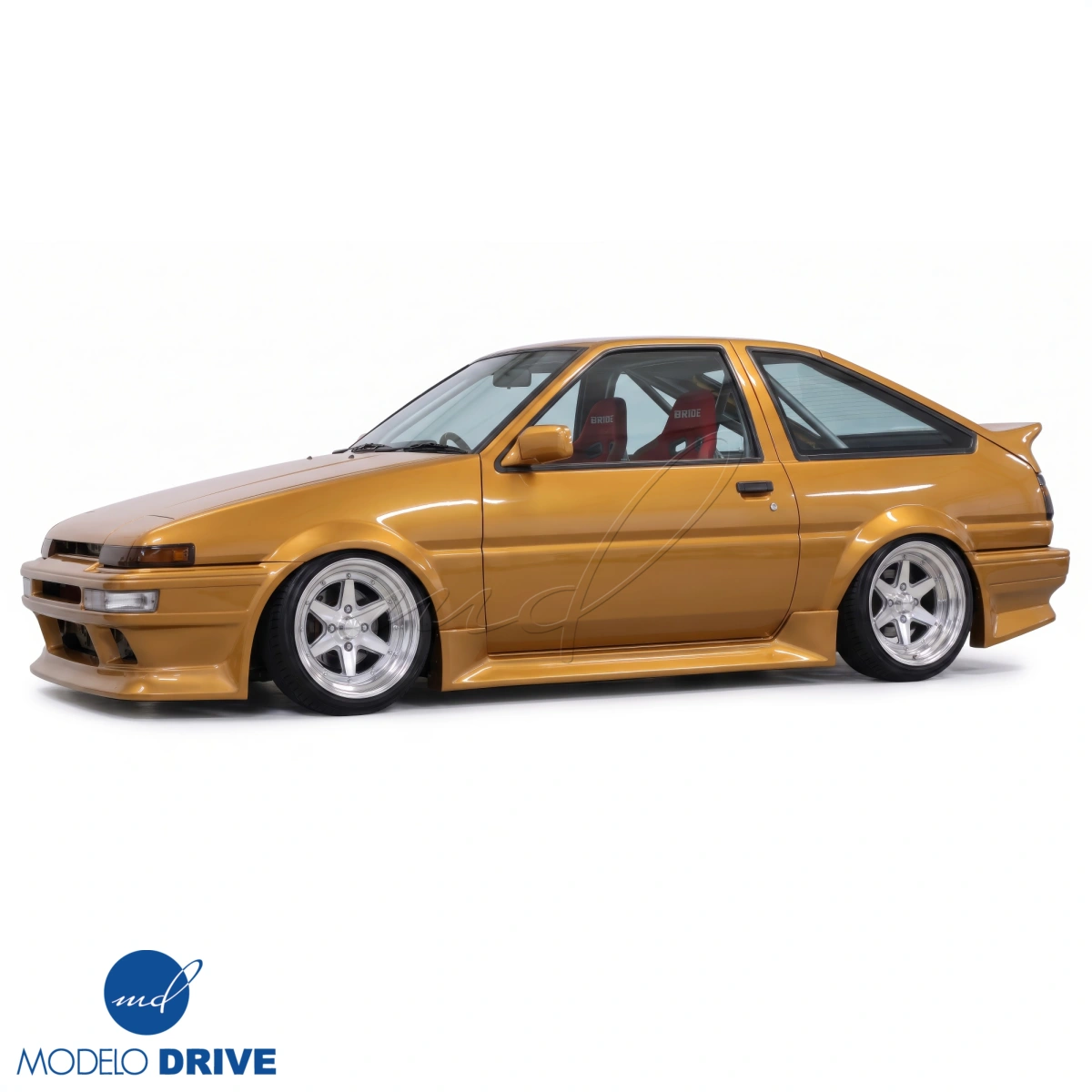 Modify your Toyota Corolla 1984 with our Exterior/Side Skirts - 44