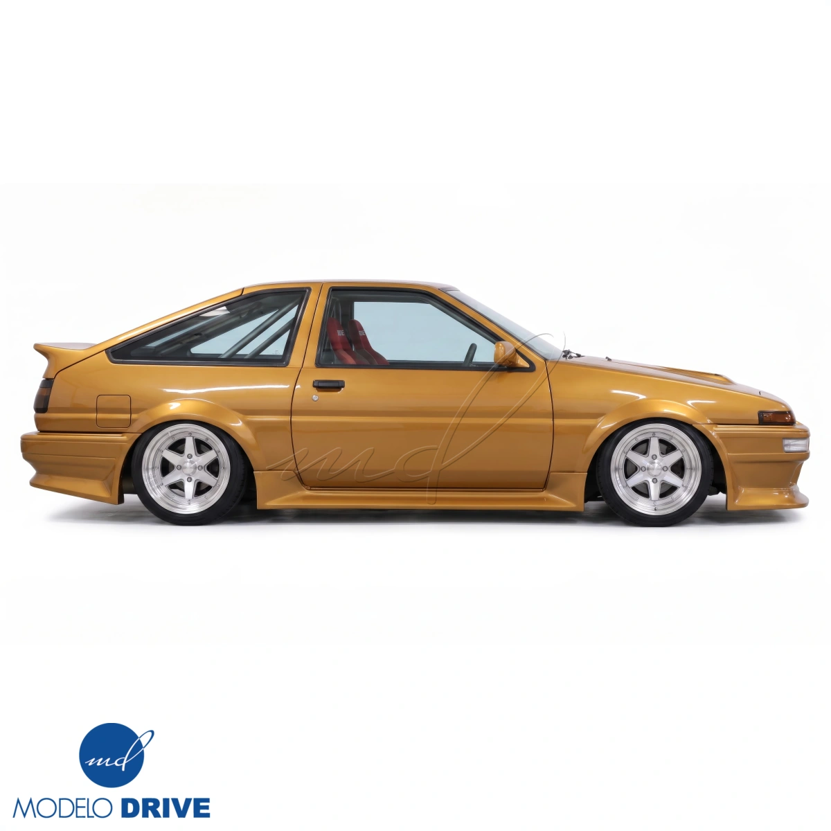 Modify your Toyota Corolla 1984 with our Exterior/Side Skirts - 48
