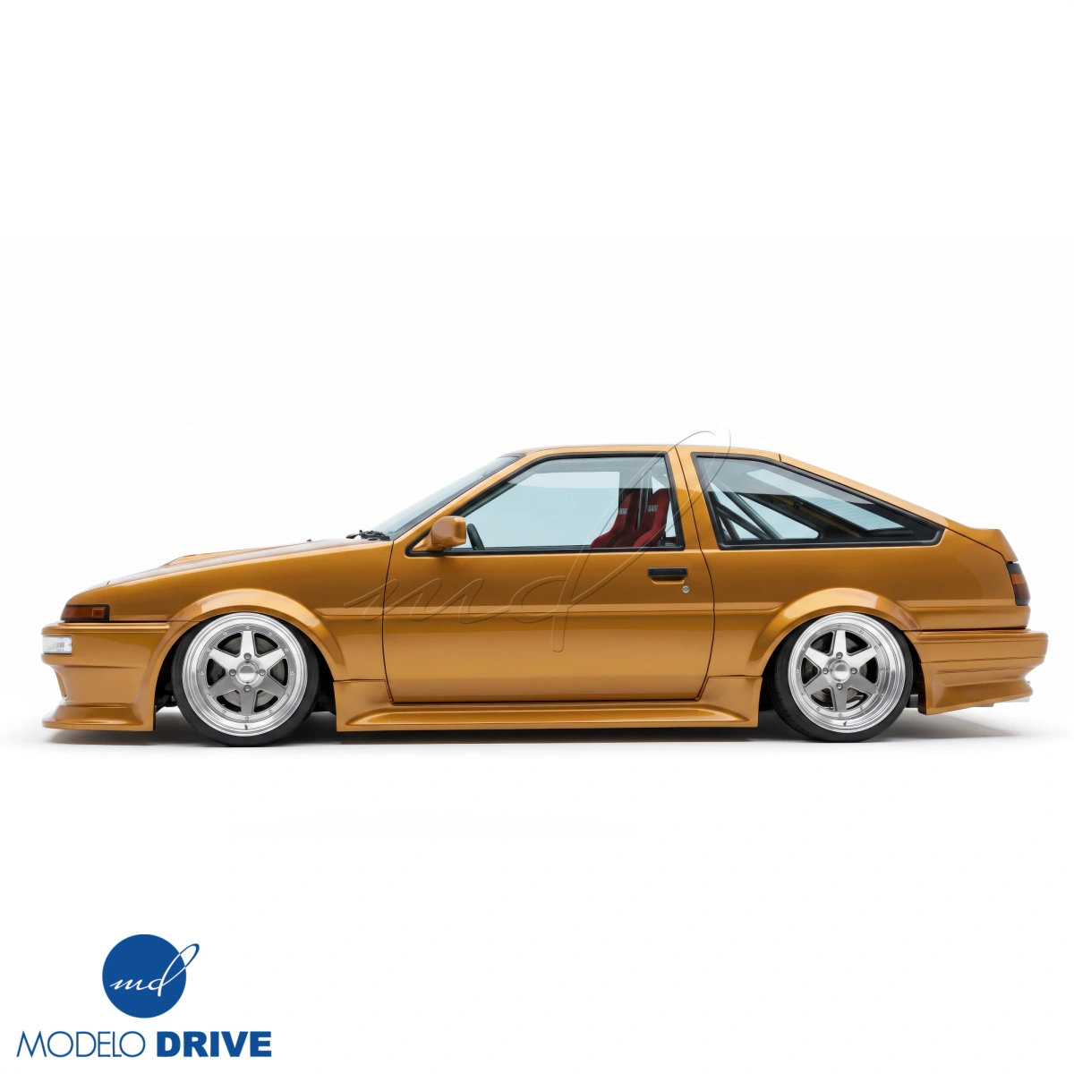Modify your Toyota Corolla 1984 with our Exterior/Side Skirts - 51