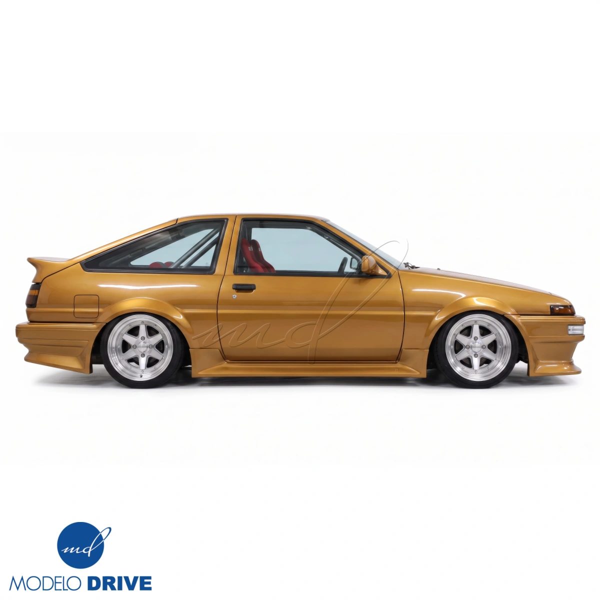 Modify your Toyota Corolla 1984 with our Exterior/Side Skirts - 52