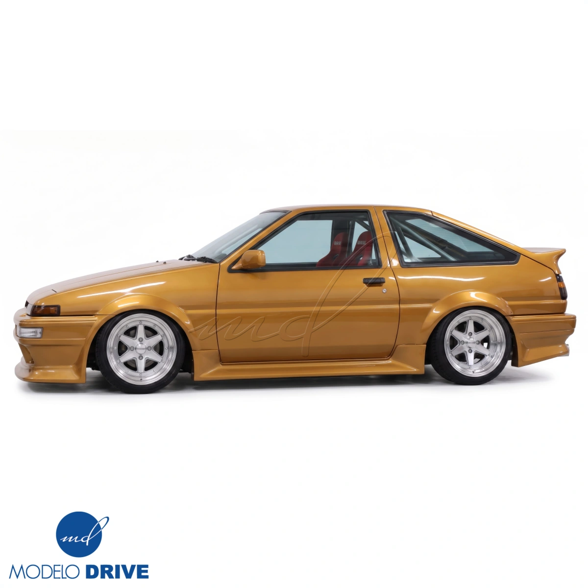 Modify your Toyota Corolla 1984 with our Exterior/Side Skirts - 56