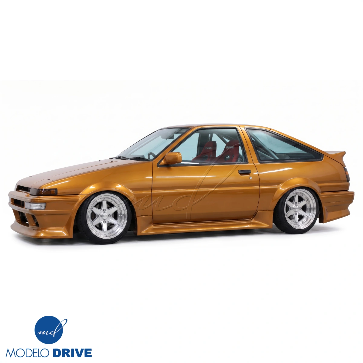 Modify your Toyota Corolla 1984 with our Exterior/Side Skirts - 58