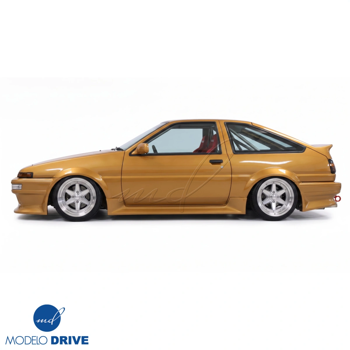Modify your Toyota Corolla 1984 with our Exterior/Side Skirts - 62