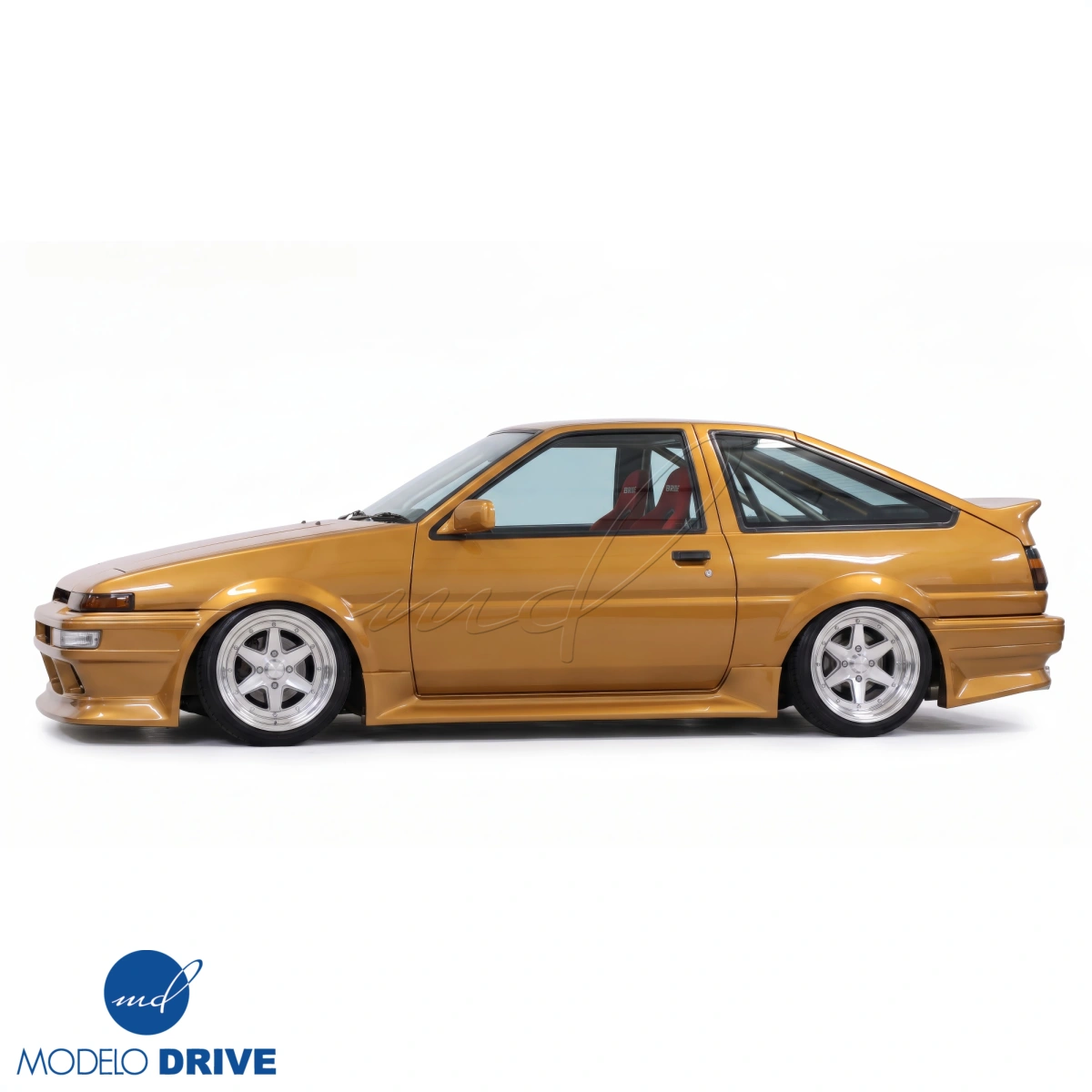 Modify your Toyota Corolla 1984 with our Exterior/Side Skirts - 64