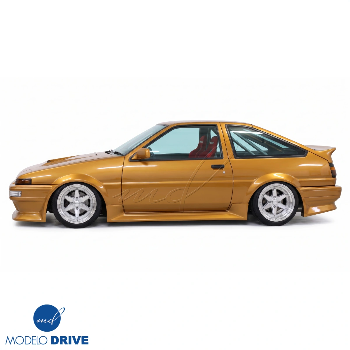 Modify your Toyota Corolla 1984 with our Exterior/Side Skirts - 69