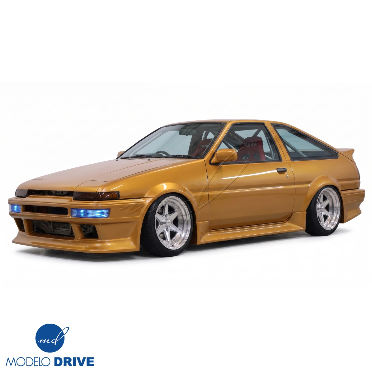 Modify your Toyota Corolla 1984 with our Exterior/Side Skirts - 75