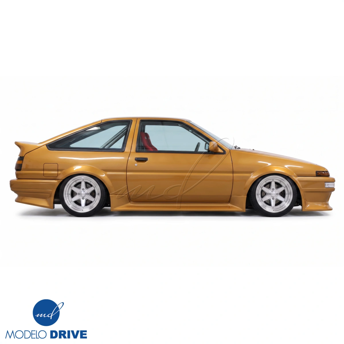 Modify your Toyota Corolla 1984 with our Exterior/Side Skirts - 86