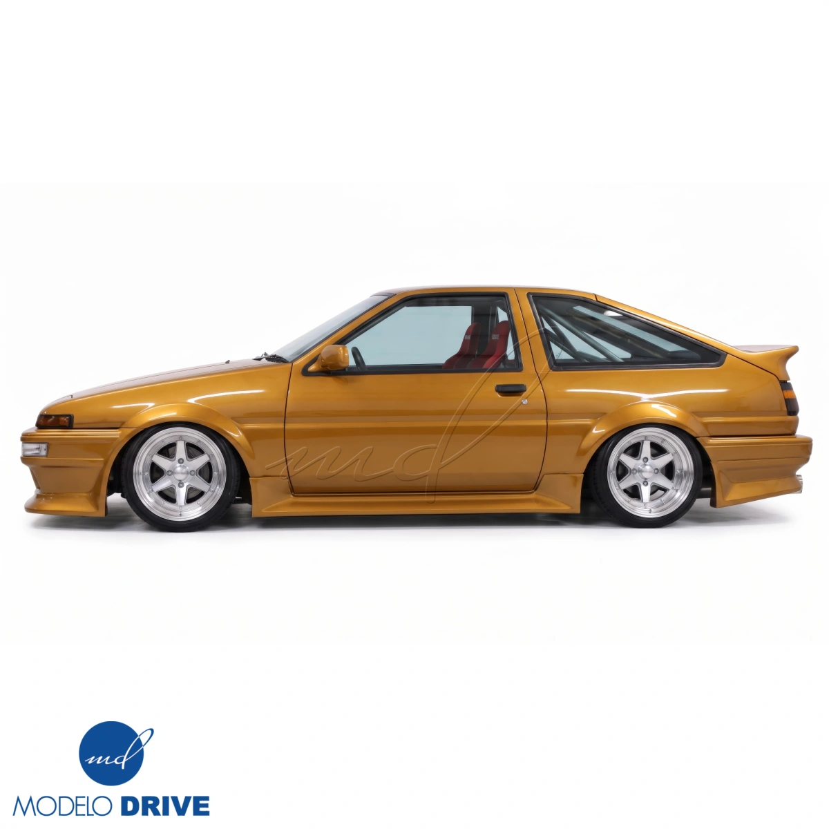 Modify your Toyota Corolla 1984 with our Exterior/Side Skirts - 96