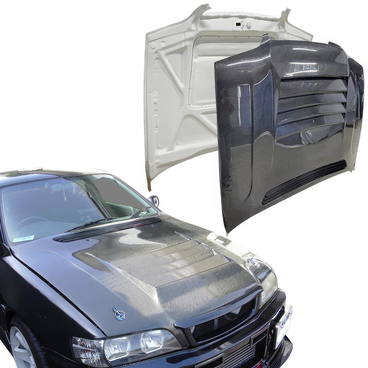 Modify your Toyota Chaser 1996 with our Exterior/Hoods - 