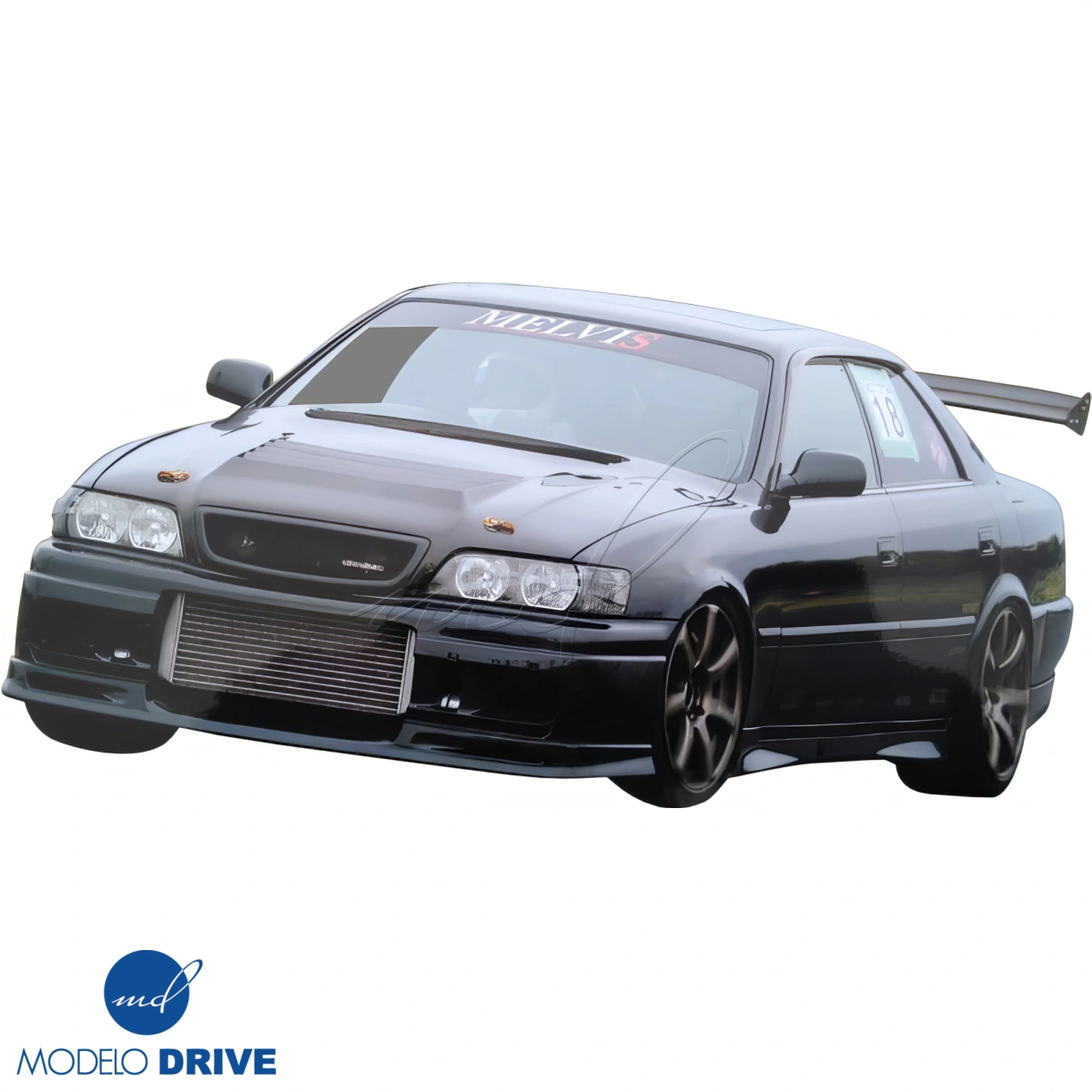 Modify your Toyota Chaser 1996 with our Exterior/Hoods - 5