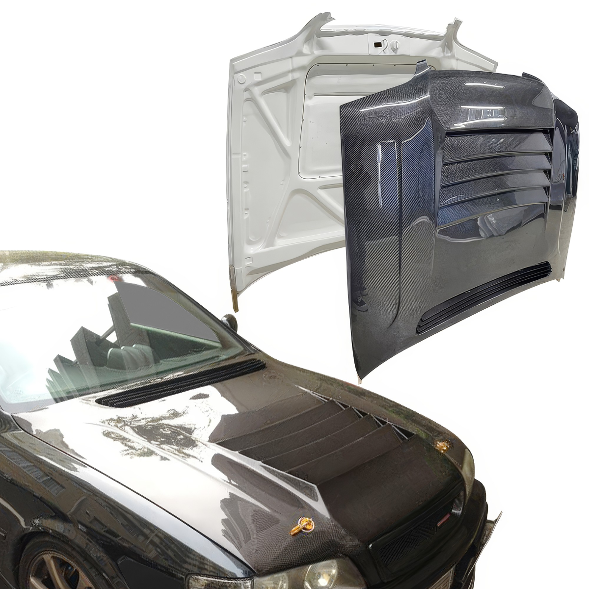 Modify your Toyota Chaser 1996 with our Exterior/Hoods - 