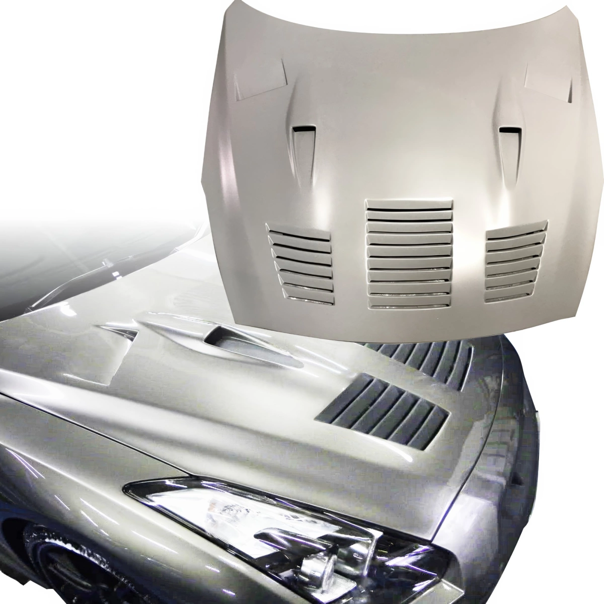 Modify your Nissan GT-R 2009 with our Exterior/Hoods - 9