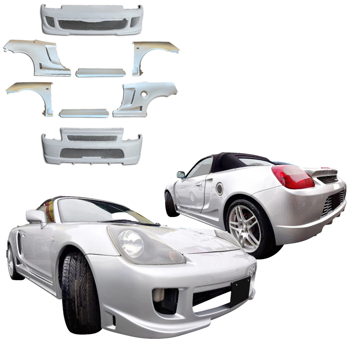 Modify your Toyota MR2 Spyder 2000 with our Exterior/Complete Body Kits - 3