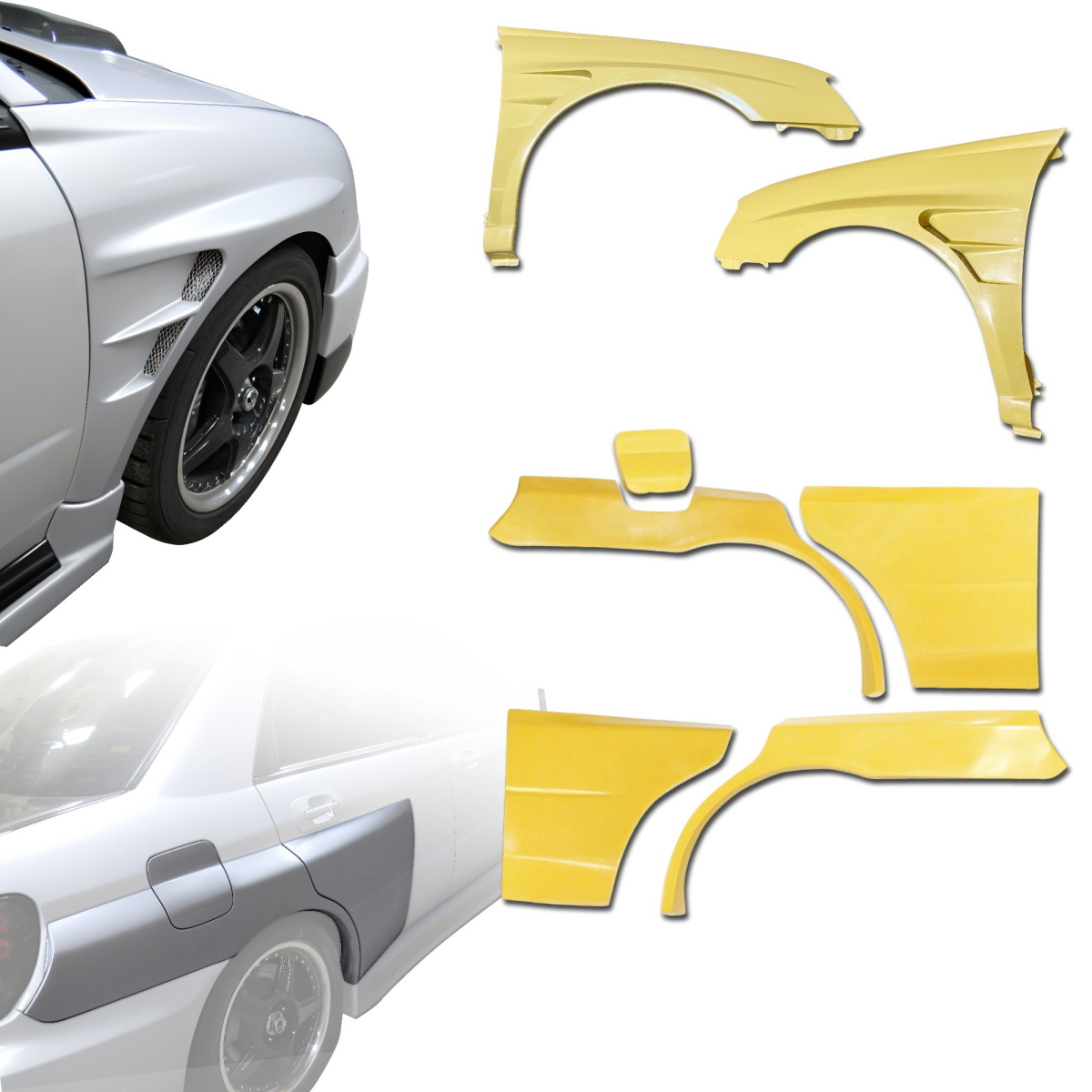 Modify your Subaru Impreza 2004 with our Exterior/Fenders - 