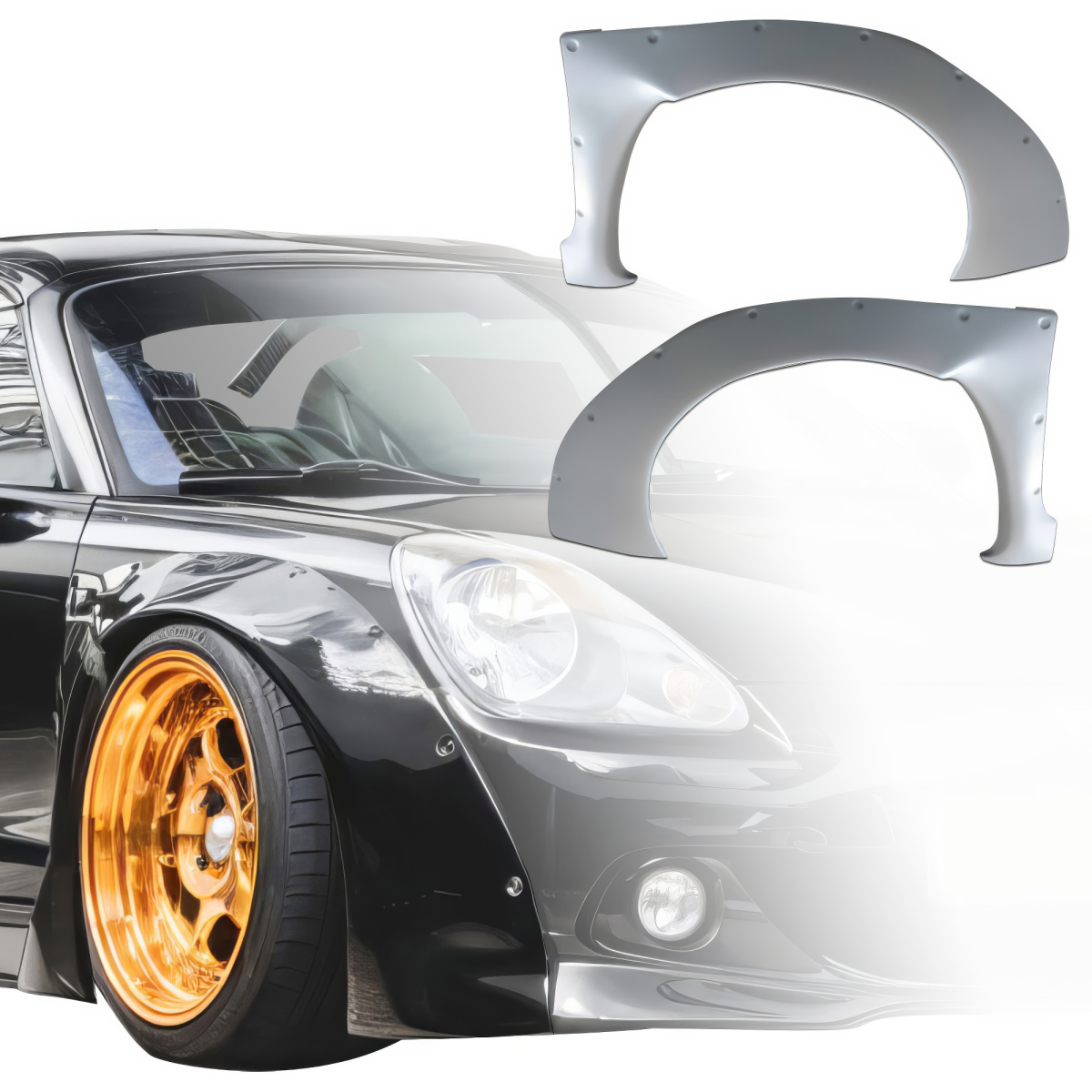 Modify your Toyota MR2 Spyder 2000 with our Exterior/Fenders - 