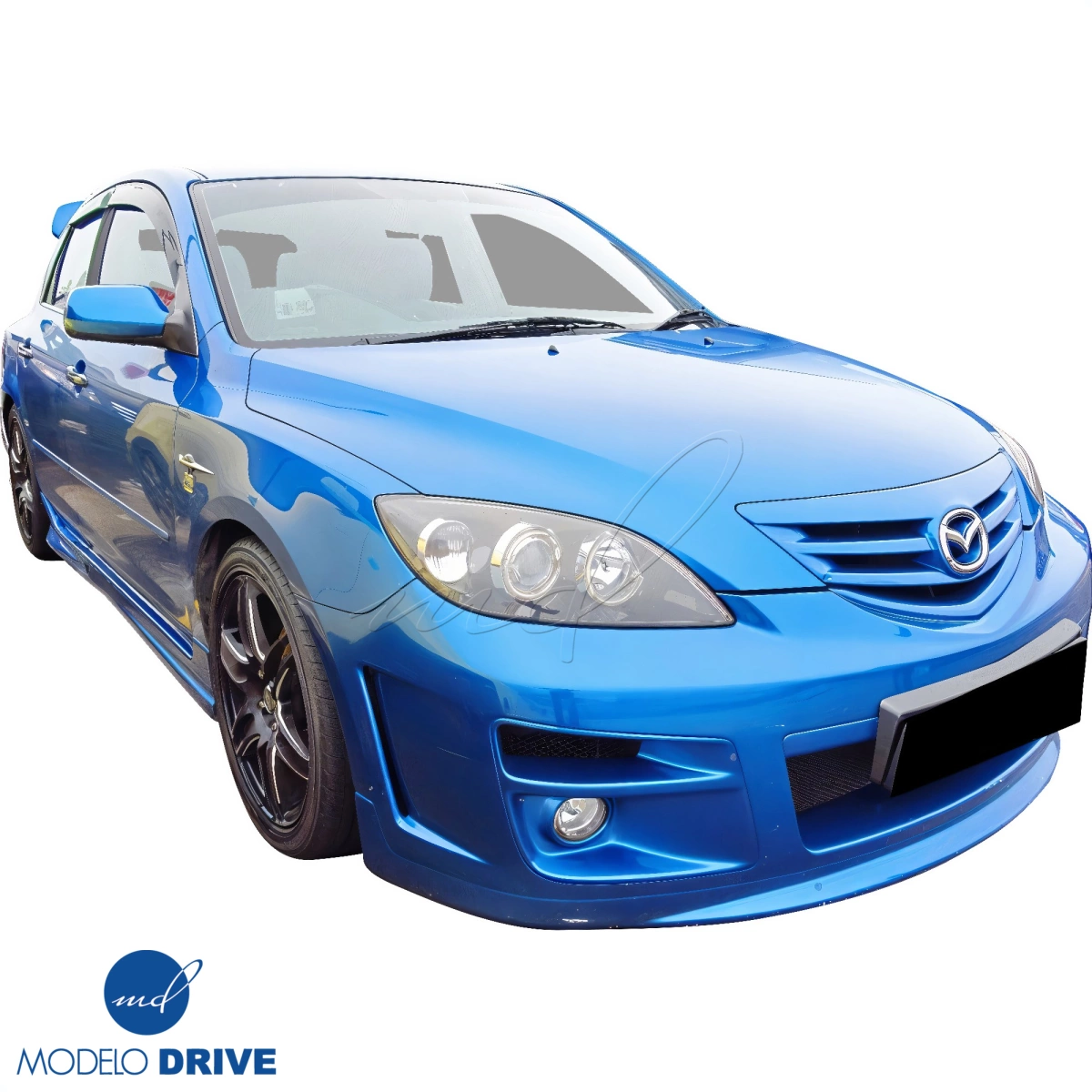 Modify your Mazda 3 2004 with our Exterior/Front Bumpers - 2