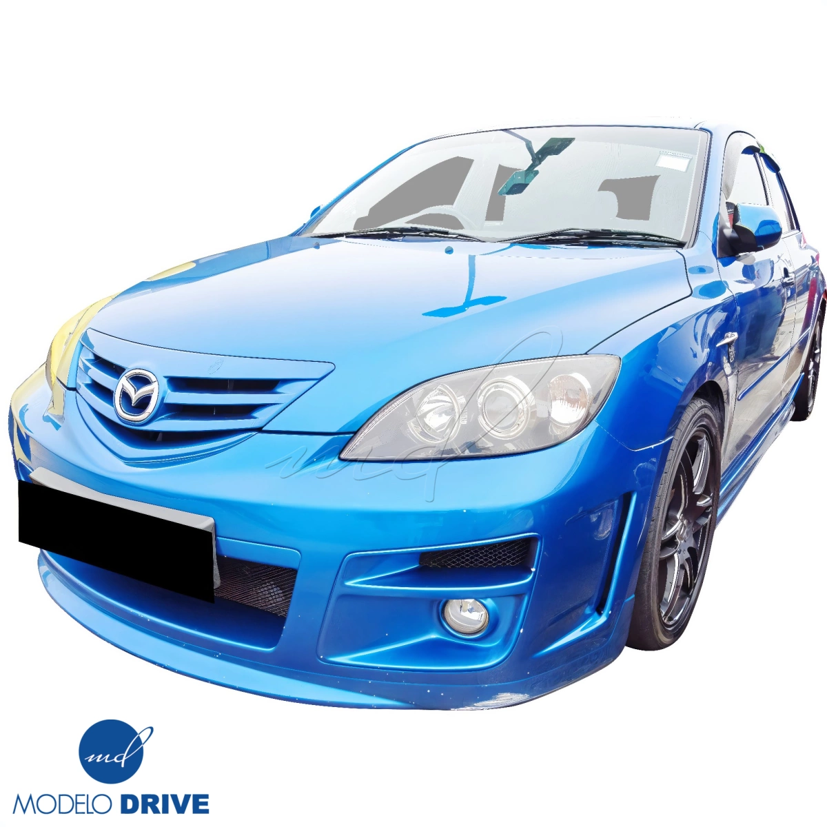 Modify your Mazda 3 2004 with our Exterior/Front Bumpers - 3