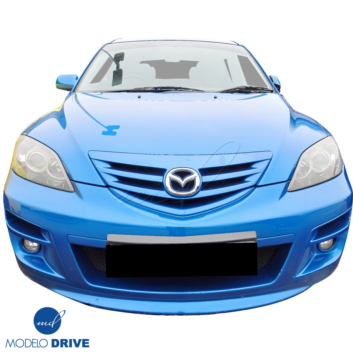 Modify your Mazda 3 2004 with our Exterior/Front Bumpers - 4