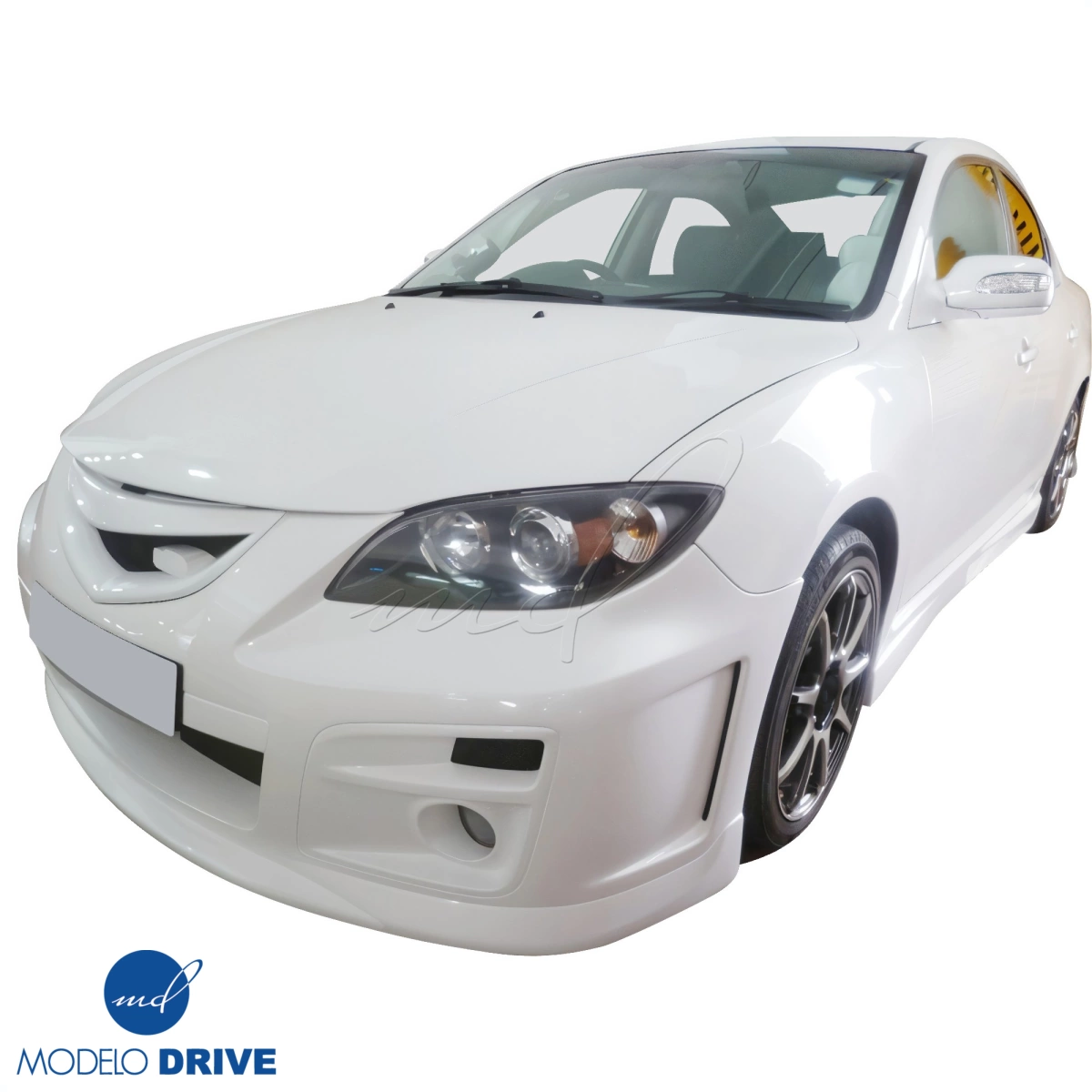 Modify your Mazda 3 2004 with our Exterior/Front Bumpers - 9