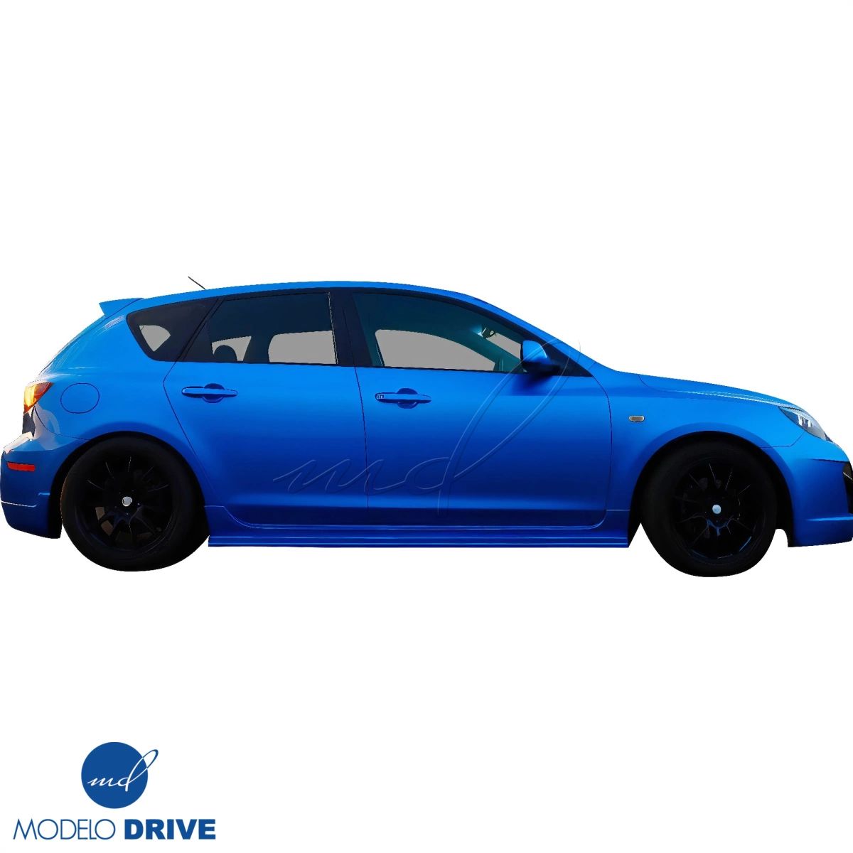 Modify your Mazda 3 2004 with our Exterior/Side Skirts - 2