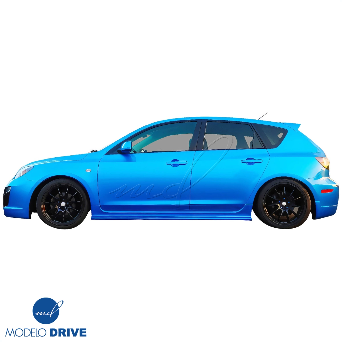 Modify your Mazda 3 2004 with our Exterior/Side Skirts - 4