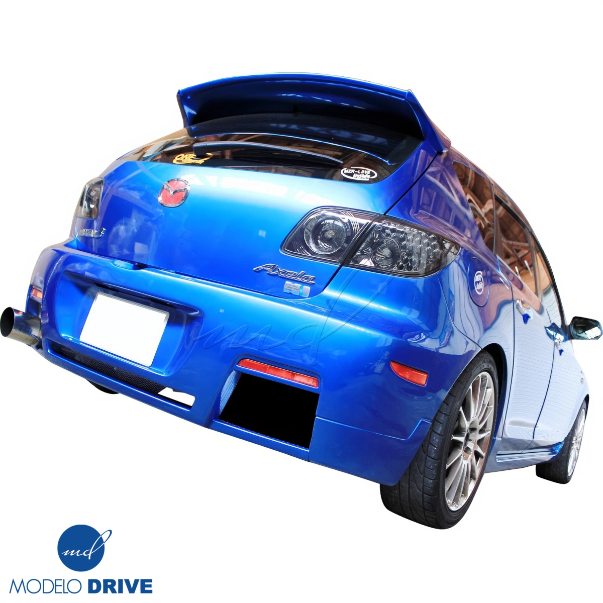 Modify your Mazda 3 2004 with our Exterior/Rear Bumpers - 3