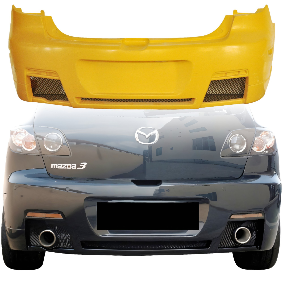 Modify your Mazda 3 2004 with our Exterior/Complete Body Kits -