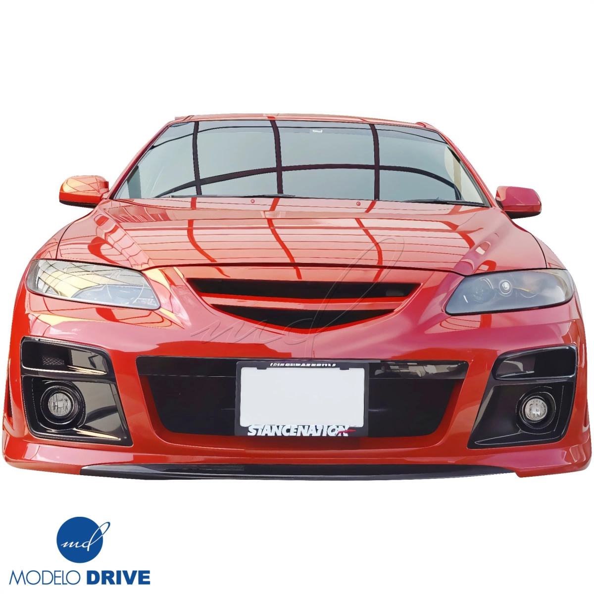 Modify your Mazda 6 2003 with our Exterior/Front Bumpers - 3