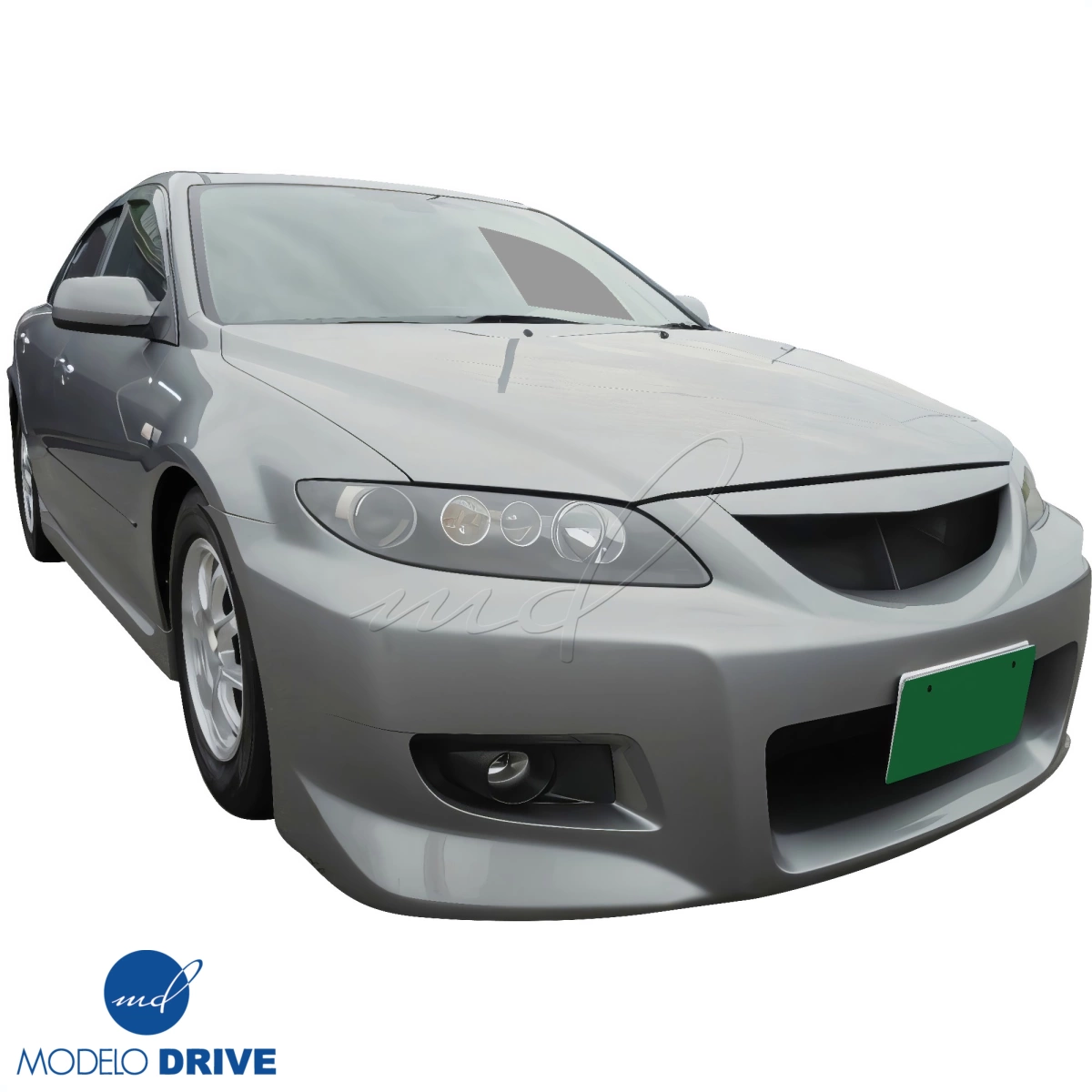 Modify your Mazda 6 2003 with our Exterior/Front Bumpers - 8
