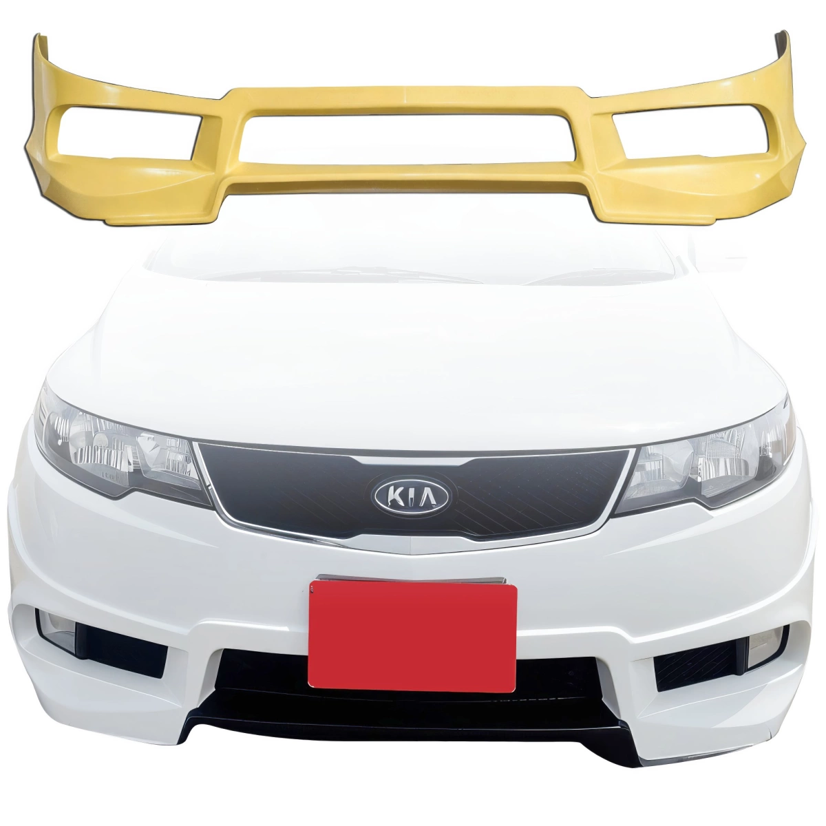 Modify your KIA Forte 2010 with our Exterior/Front Bumpers - 1