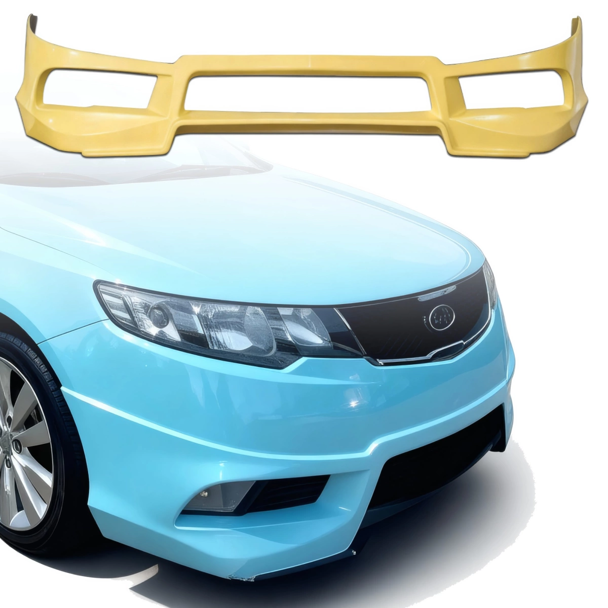 Modify your KIA Forte 2010 with our Exterior/Front Bumpers - 5