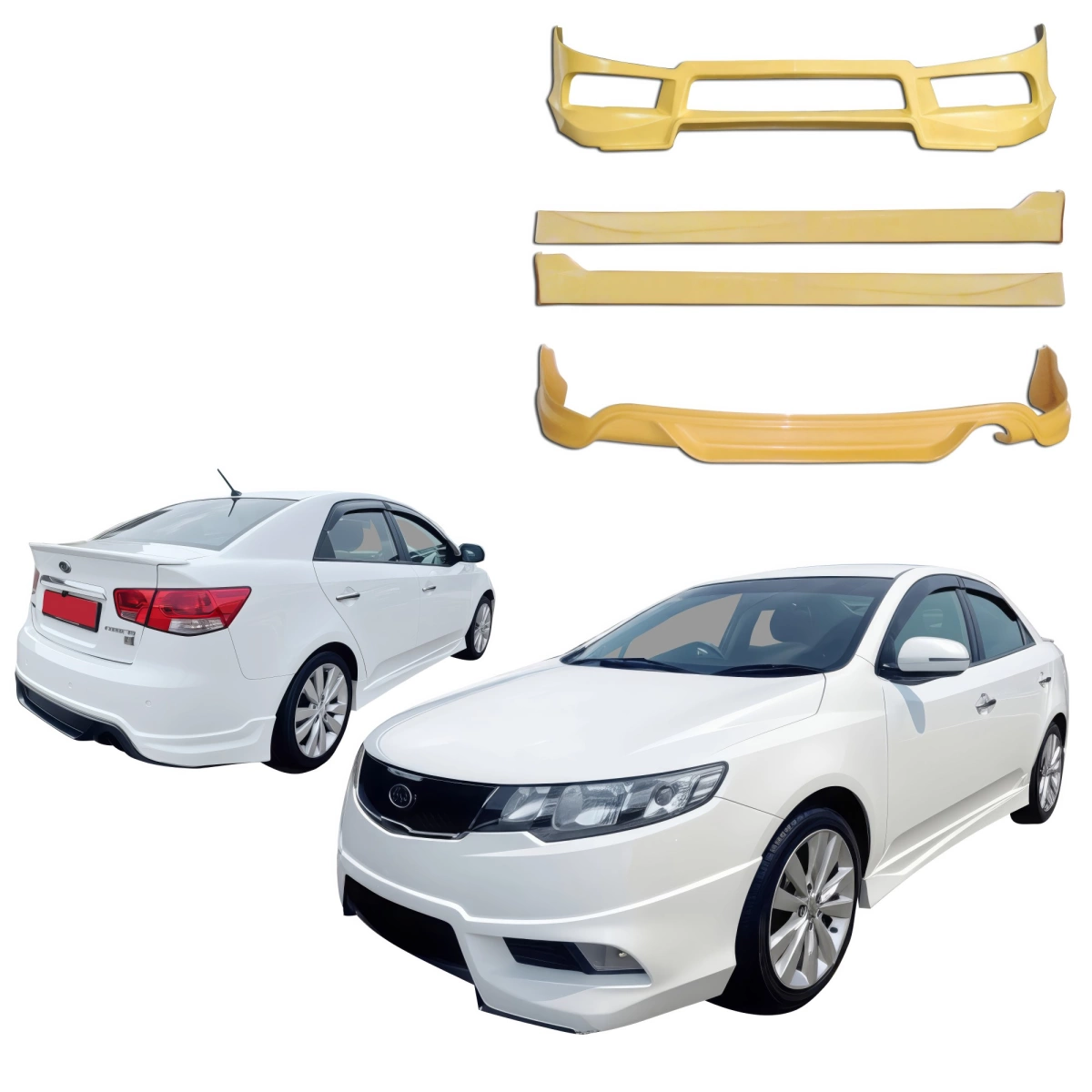 Modify your KIA Forte 2010 with our Exterior/Complete Body Kits - 1